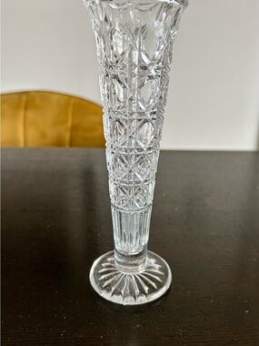 7’ Regent lead Crystal Vase with original box